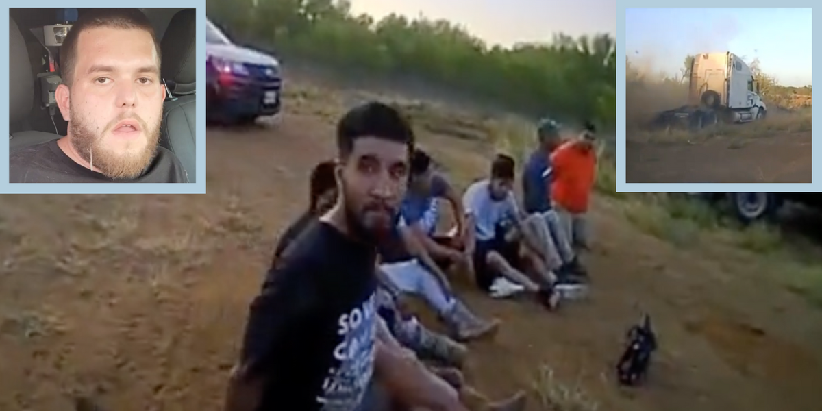 Video: Suspected human smuggler arrested after high-speed, wrong-way chase on interstate; 12 migrants apprehended