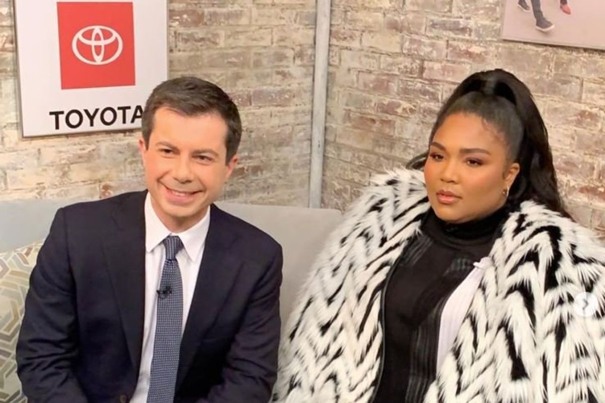 Pete Buttigieg Claims He's "100% That Nominee"–Lizzo Isn't Convinced
