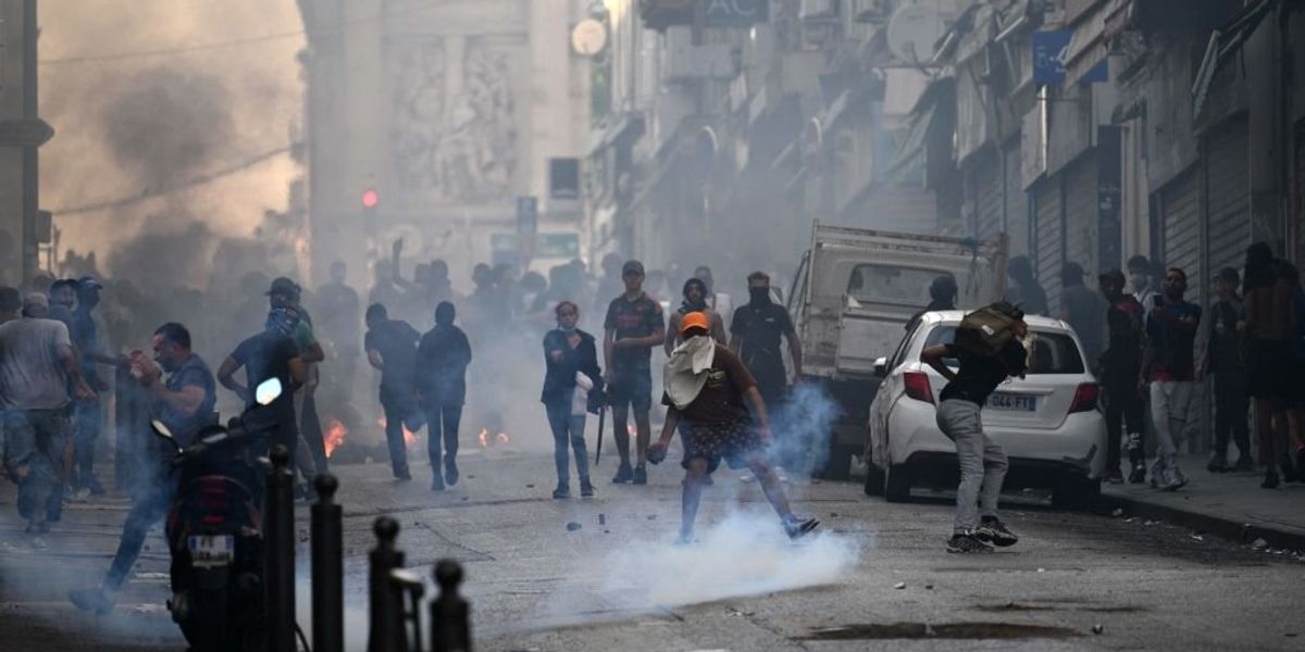 NextImg:Race rioters have cost France almost as much as the 2020 BLM riots cost America
