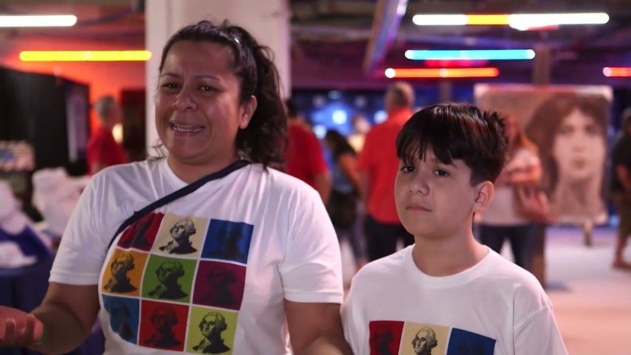 'George Washington gave a metal to a Native American!' Stories from Glenn's museum