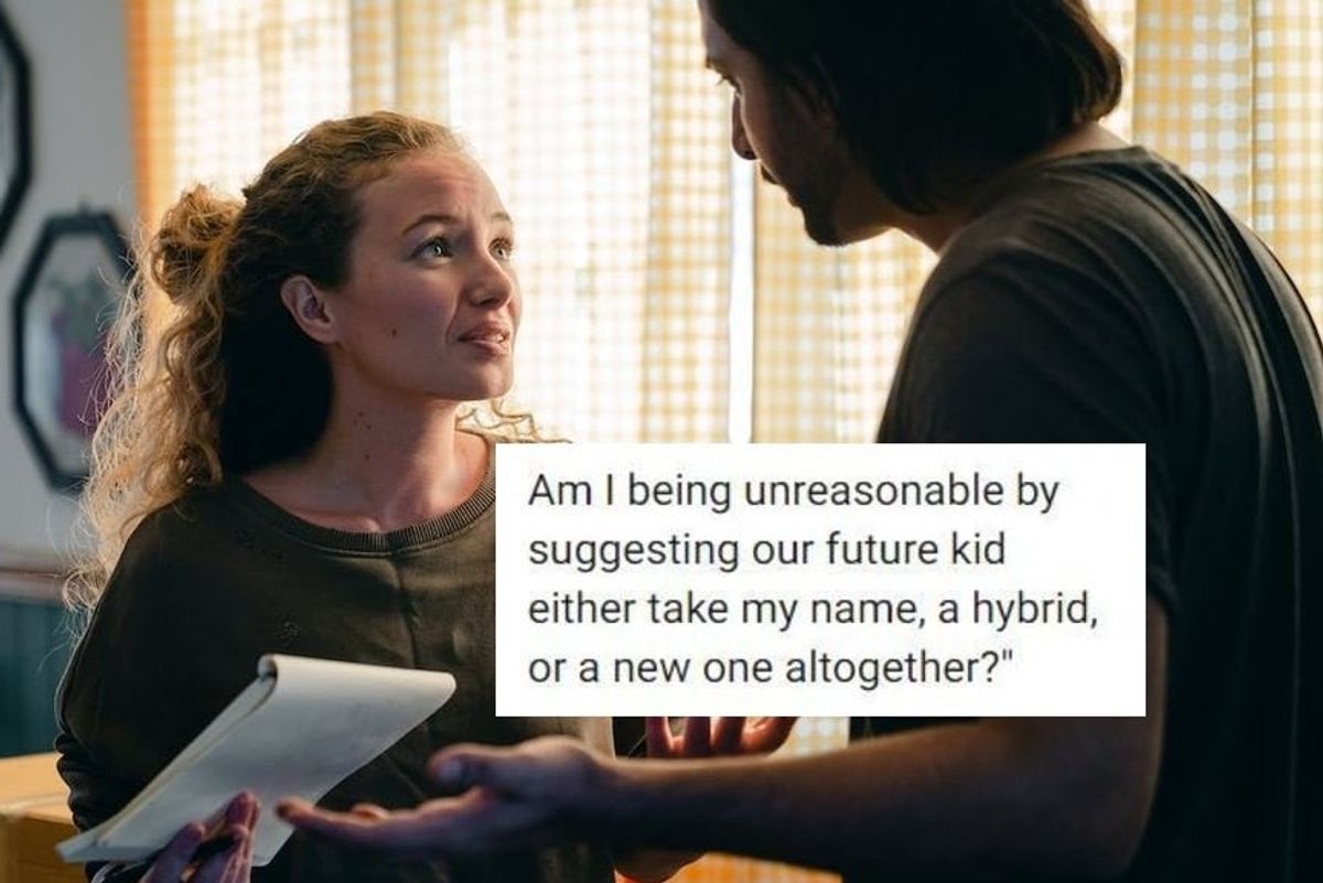 couple arguing beside a comment