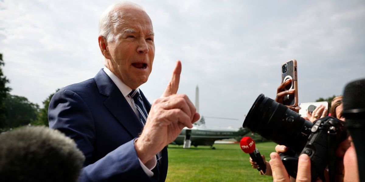 Biden screams at reporter who dares ask him about infamous Hunter Biden 'Chinese shakedown text message'