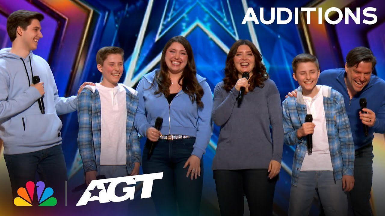 agt, sharpe family singers