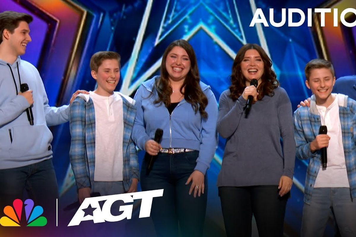 agt, sharpe family singers