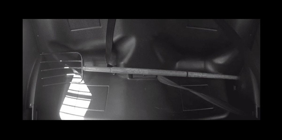 NextImg:71-year-old homeowner's gun jams when confronting alleged burglar armed with a pitchfork, so he draws his sword: 'He just saw red'