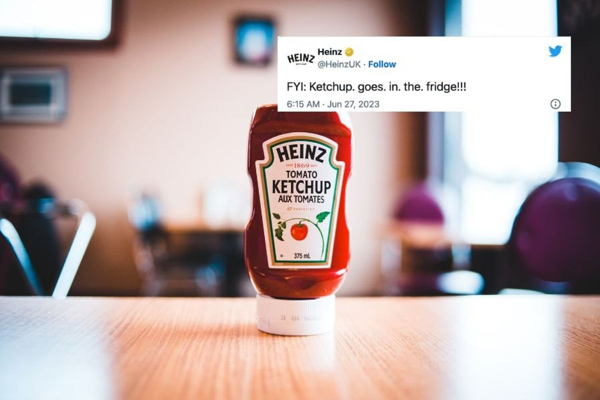 Heinz ketchup; ketchup debate; Twitter debate; Heinz tweet