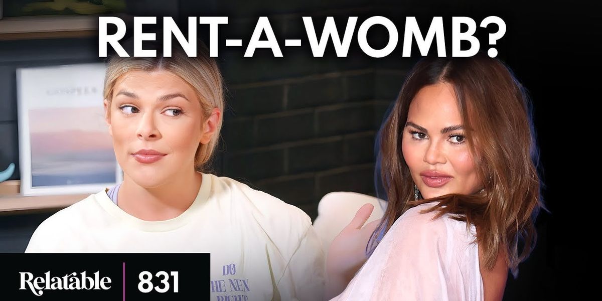 Chrissy Teigen rents a womb?