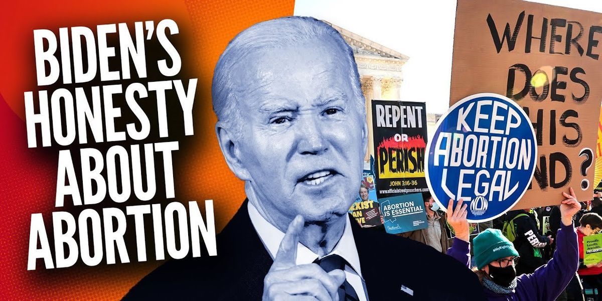 President Biden's CANDID admission about abortion: A surprising twist in the debate