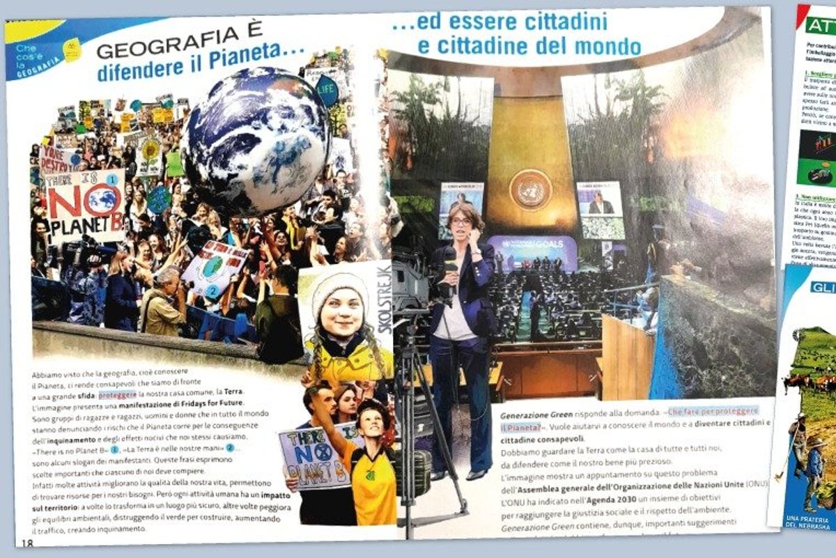 L’indottrinamento green parte dalla scuola