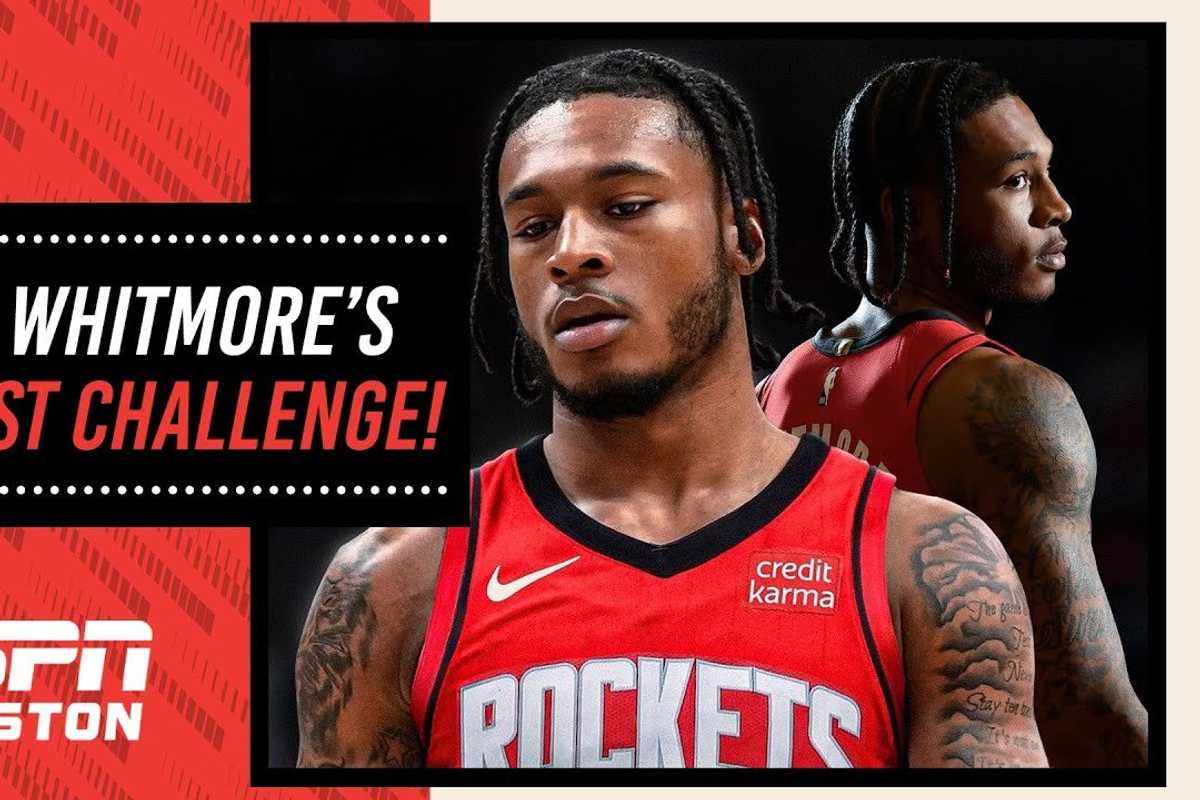 This could be Cam Whitmore’s biggest challenge with the Rockets