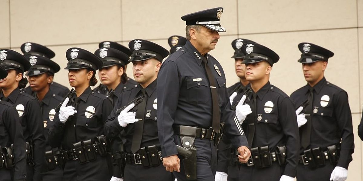 NextImg:LAPD union leader tells cops to leave city: 'Go somewhere that respects the work you do'