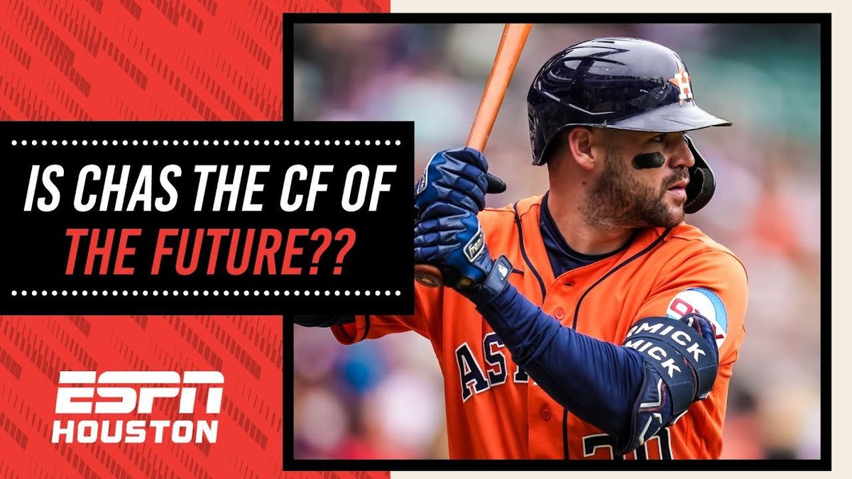 Why Chas McCormick is officially the Astros center fielder of the future