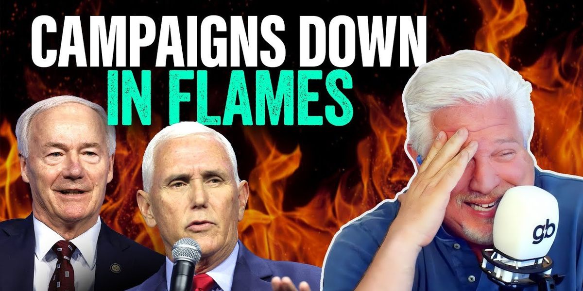 NextImg:Glenn REACTS to Mike Pence, Asa Hutchinson TORCHING their 2024 campaigns in Tucker Carlson interviews