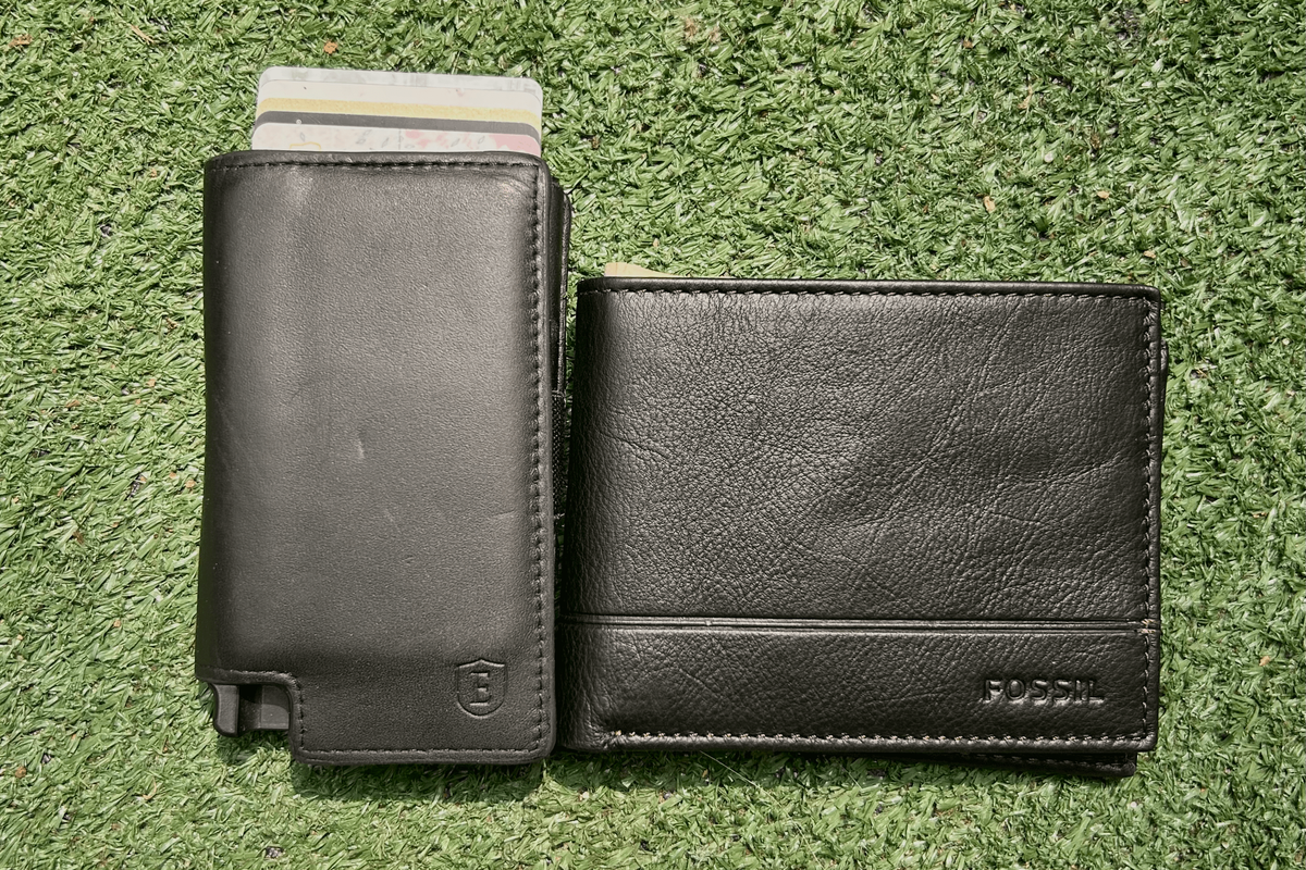 Parliament Leather Wallet, Trackable, 12 cards & Cash