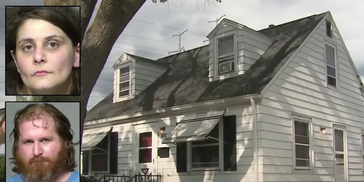 NextImg:Mom and boyfriend arrested after two boys escape 'house of horrors' and are found naked, bruised and covered with feces and blood