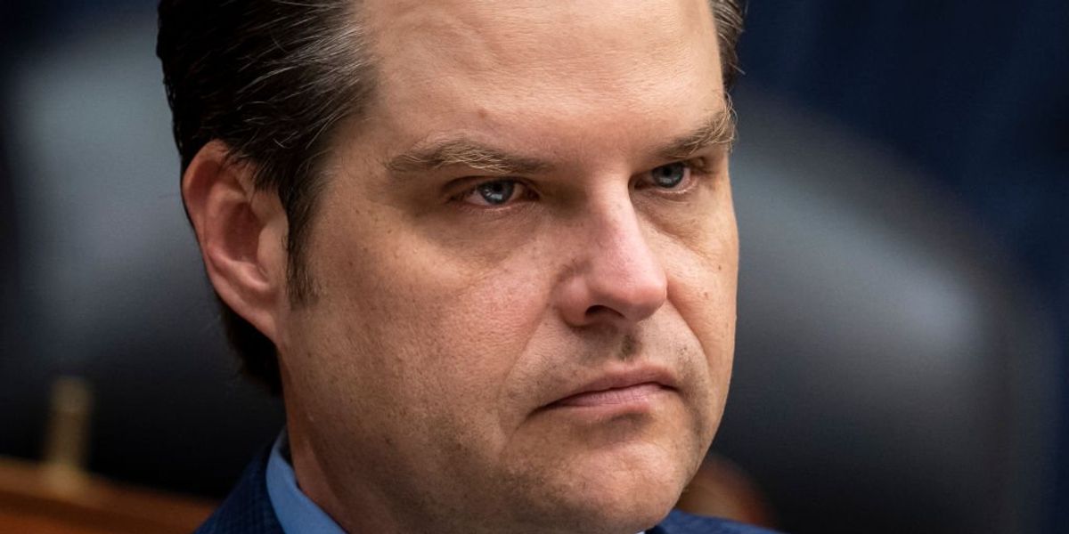 NextImg:Matt Gaetz defends himself when criticized for going to 'Barbie' movie event
