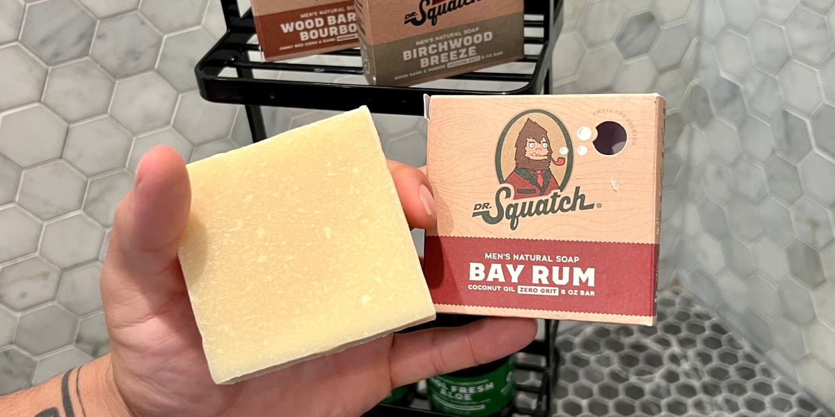 DR. SQUATCH BAR SOAP - GOLD MOSS, FREE SHIPPING