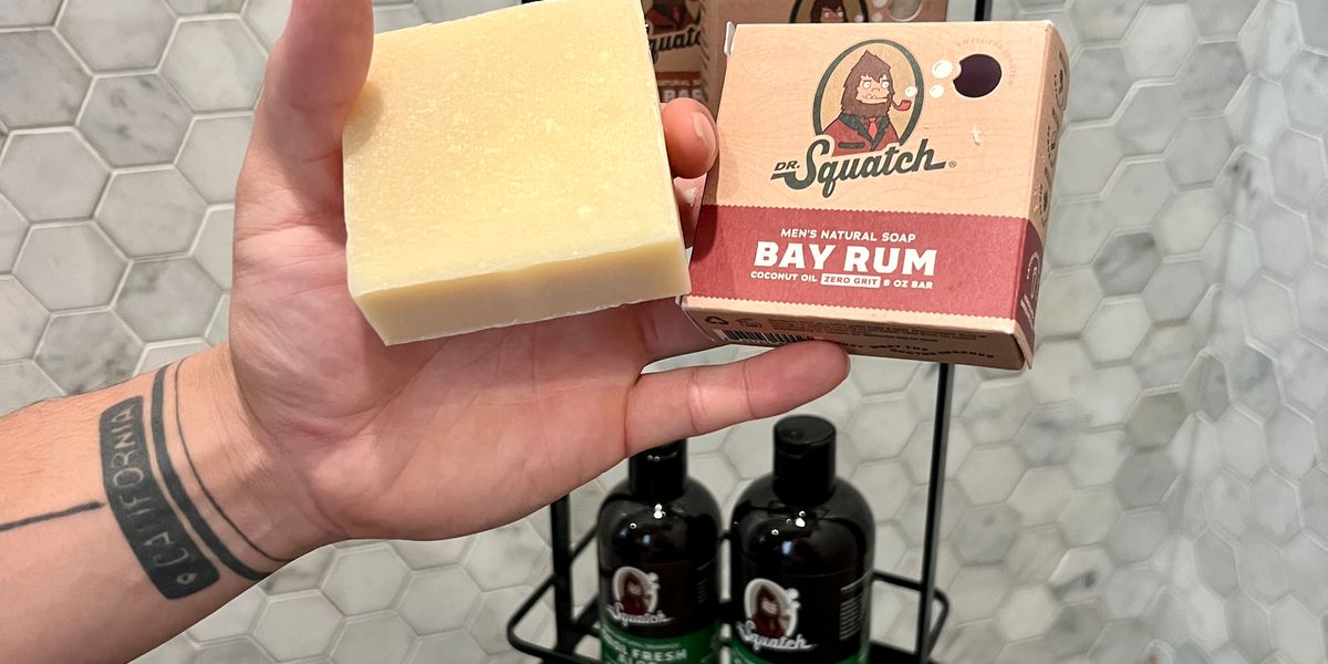 Dr. Squatch Bay Rum  Natural Soap For Men