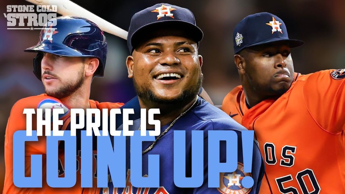 Here's why the price of poker just went up for these Astros cornerstones