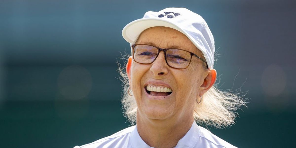 NextImg:Tennis icon Martina Navratilova drops truth bomb on transgender woman who claims his 'body chemistry is more female than' hers
