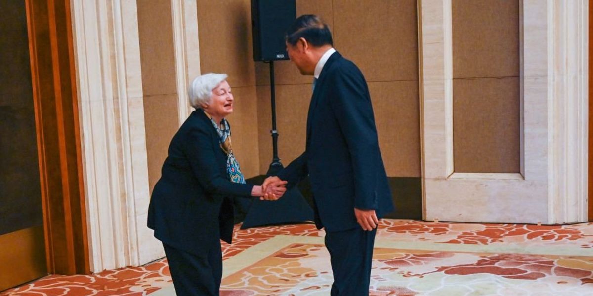 Treasury Sec. Yellen literally bows to CCP counterpart, describes official China trip as 'successful'