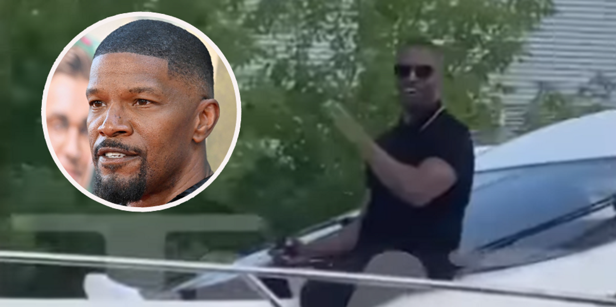 NextImg:Jamie Foxx spotted for first time since hospitalization, appears on massive boat in Chicago