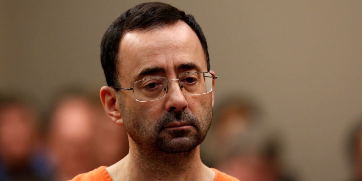 NextImg:Larry Nassar, a predator convicted of molesting young gymnasts for decades, stabbed multiple times by fellow prisoner