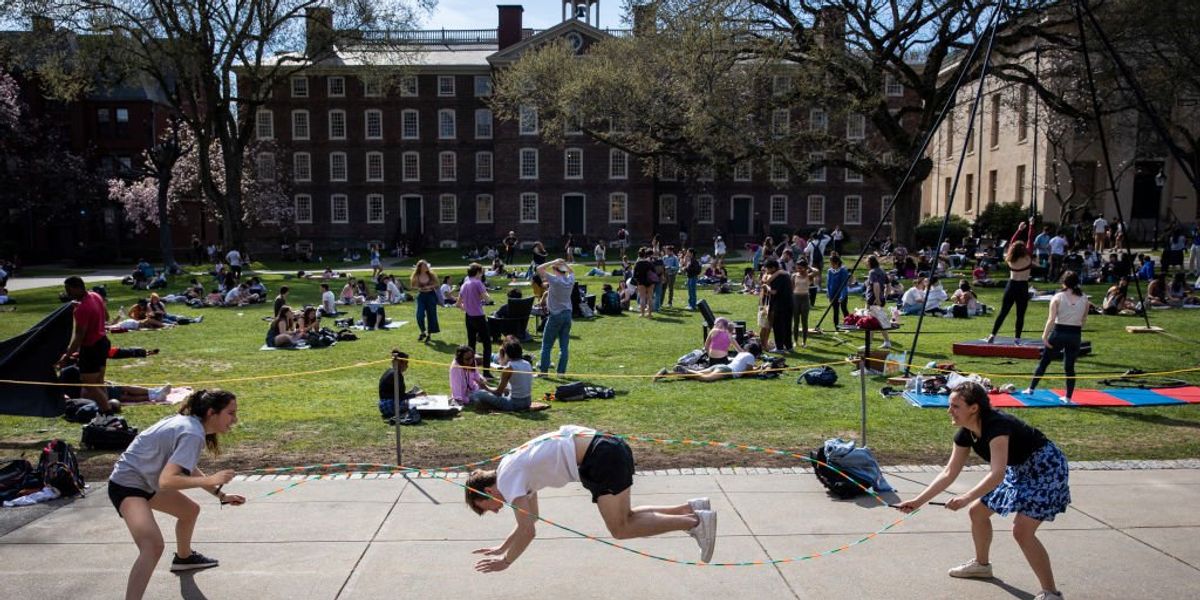 NextImg:Almost 40% of Brown University students identify as LGBT — more than double its 2010 numbers. Bisexuality increased by 232%