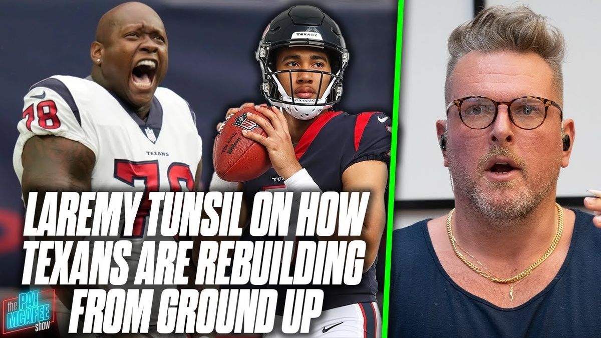 Pat McAfee and Laremy Tunsil discuss monster expectations for CJ Stroud, Texans rebuild