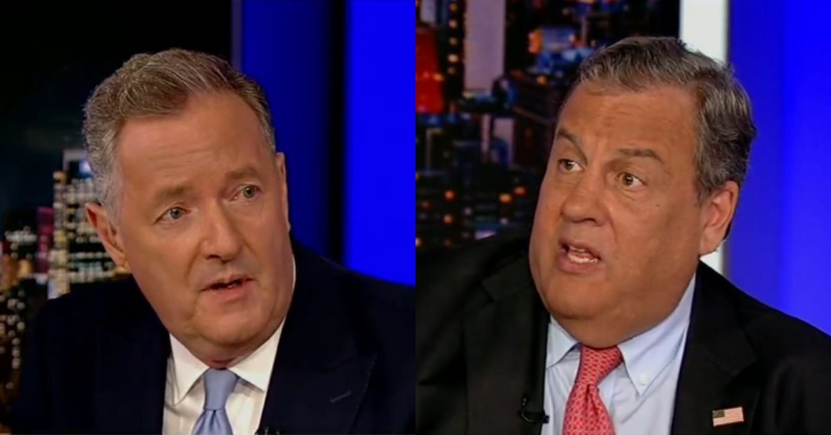 Piers Morgan; Chris Christie