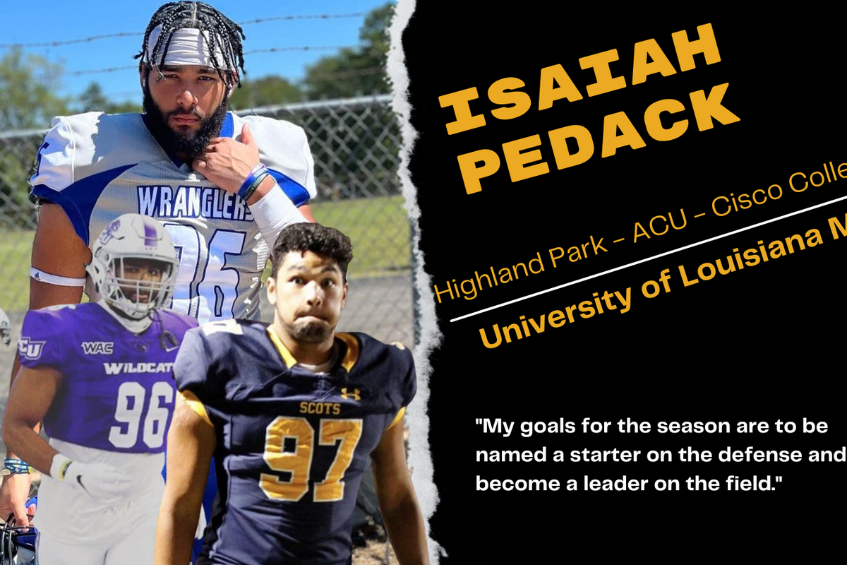 EXCLUSIVE INTERVIEW: Former Highland Park standout Isaiah Pedack commits to ULM