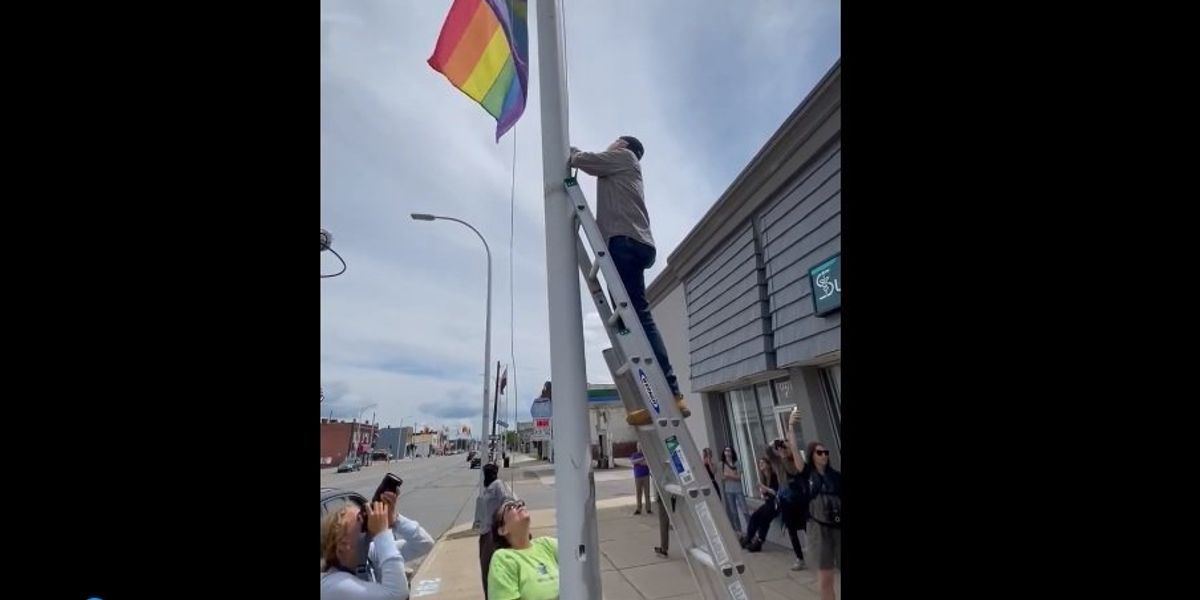 NextImg:2 Detroit-area commissioners suspected of illegally flying Pride flag on city property ousted by city council