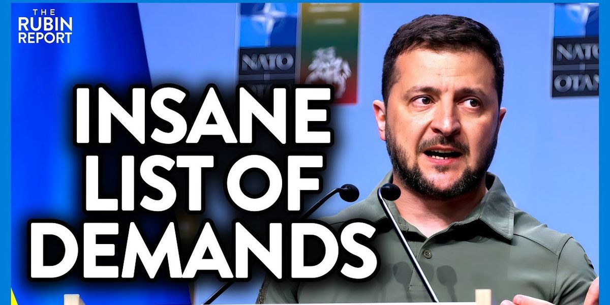 NextImg:Volodymyr Zelenskyy issues insane demands that could start WWIII