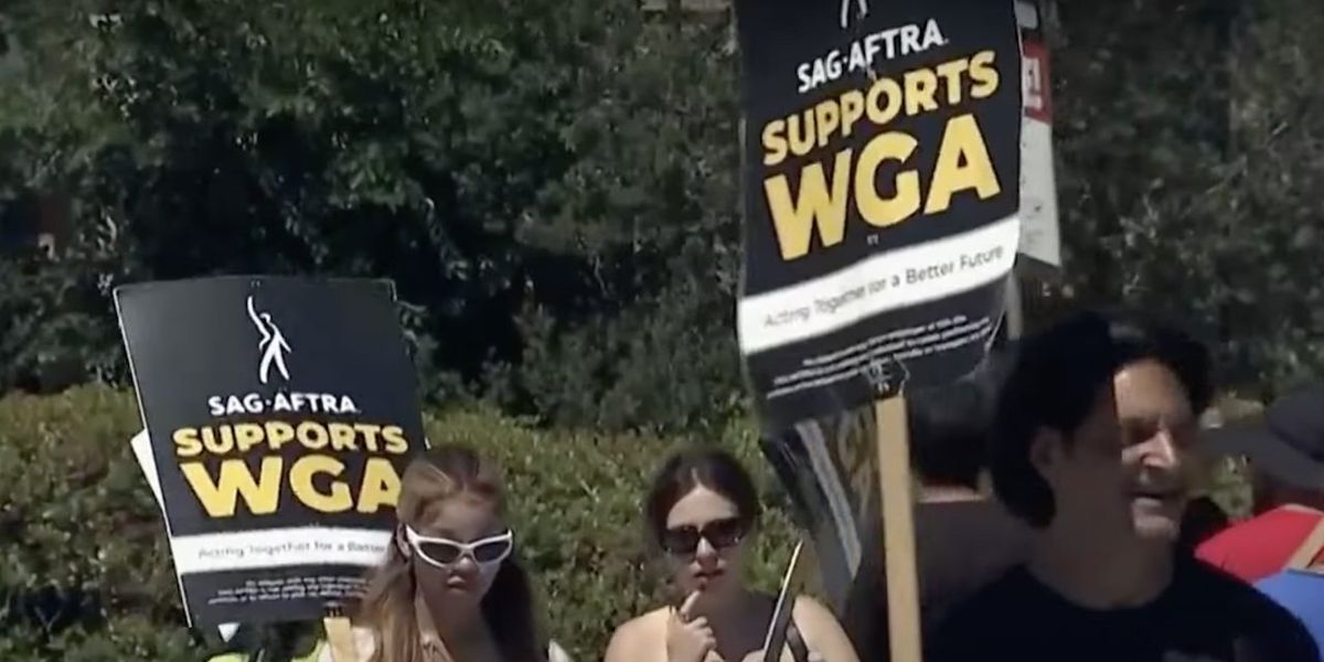 NextImg:Hollywood actors now on strike, join striking screenwriters — and some mocking observers hope picket lines are permanent