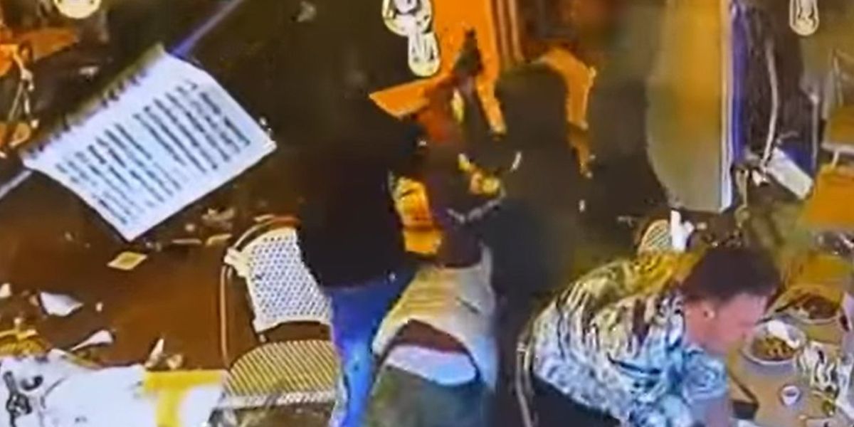 NextImg:Armed mugging foiled when West Hollywood restaurateur takes on two attackers, ends up with their gun