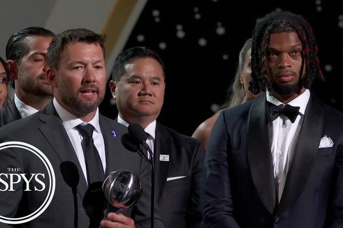 Damar Hamlin; Buffalo Bills; Pat Tillman Award; Espys 2023; Buffalo Bills training staff
