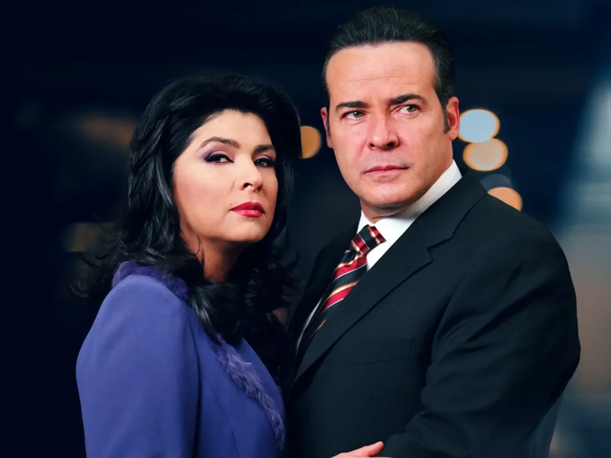Villain Victoria Ruffo character in the Latin American soap opera "La Madrastra"