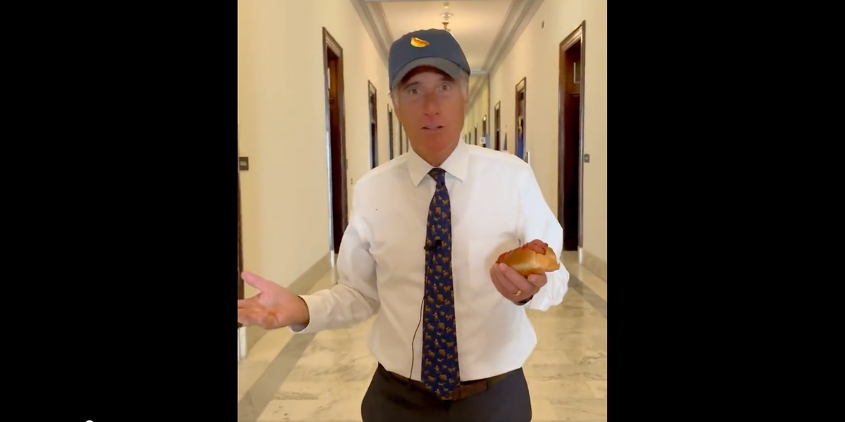 NextImg:'I love hot dogs': Mitt Romney ridiculed over National Hot Dog Day post