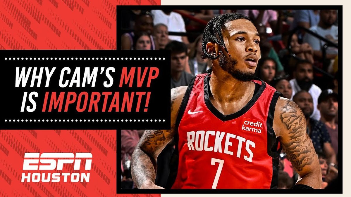 Why Cam Whitmore’s MVP award is more important than you think for Rockets