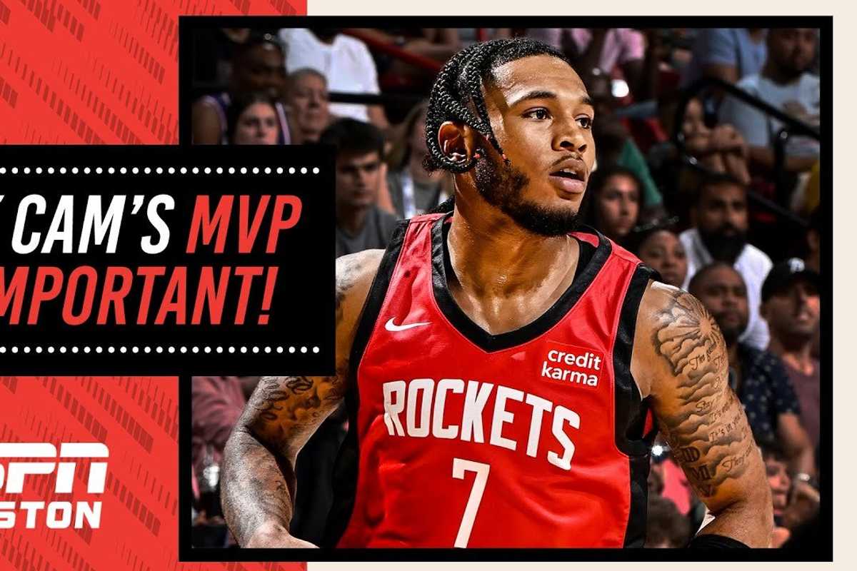 Why Cam Whitmore’s MVP award is more important than you think for Rockets
