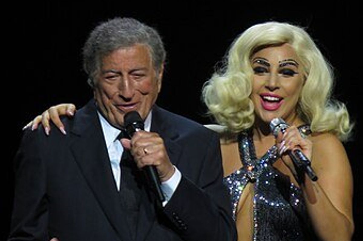 tony bennett, tony bennett lady gag, tony bennett dies