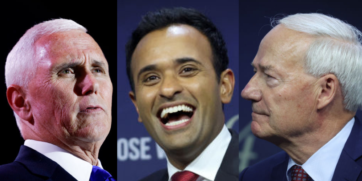 Pence and Hutchinson get slaughtered in Blaze Media straw poll while Ramaswamy earns plaudits