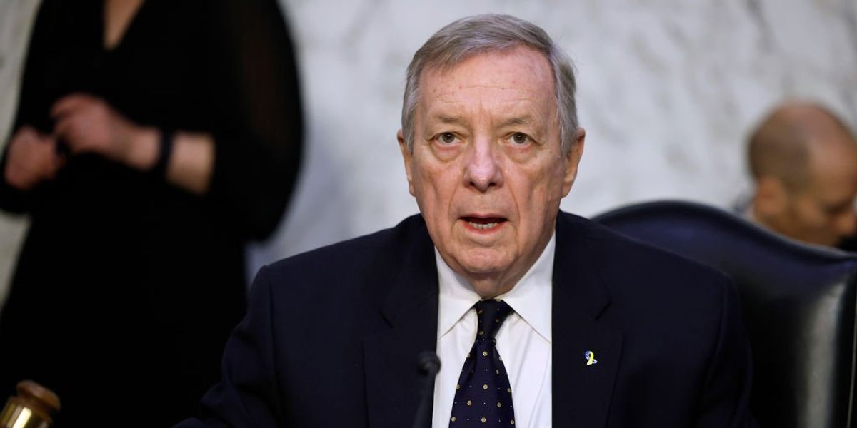 NextImg:Democratic Sen. Dick Durbin tests positive for COVID-19 for 3rd time within a year