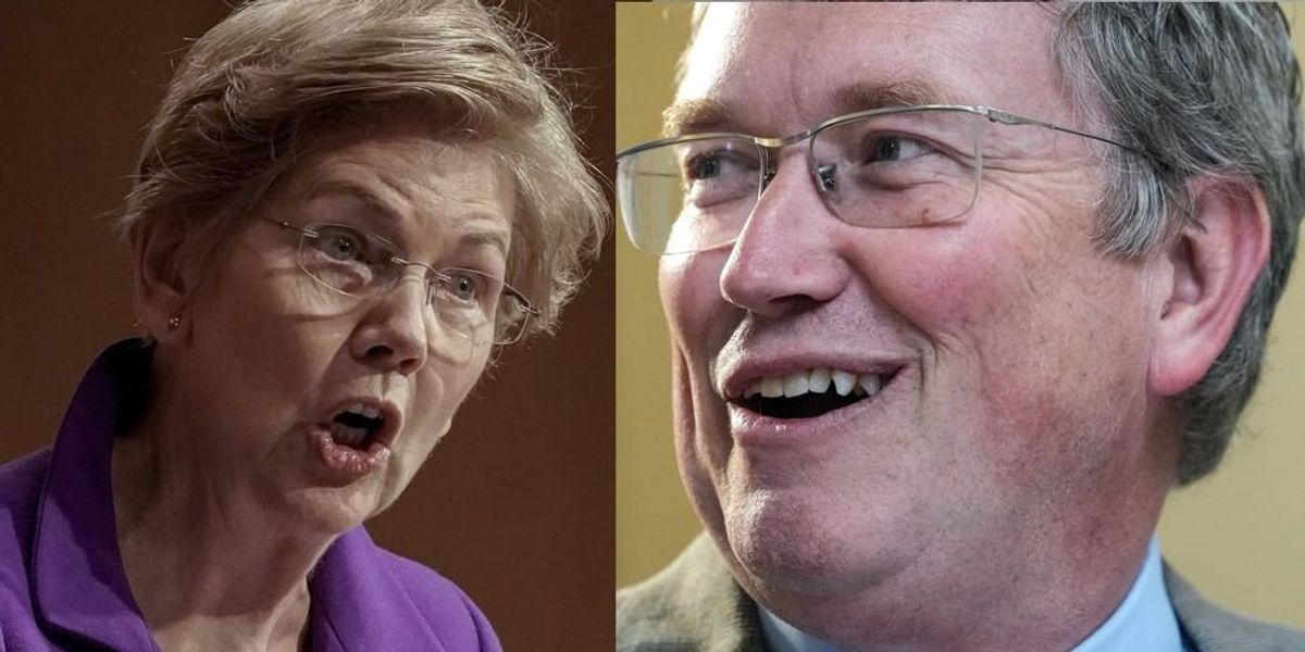 NextImg:Liz Warren brags about the IRS taking millions from tax-dodgers, but Thomas Massie pulls the rug from underneath her