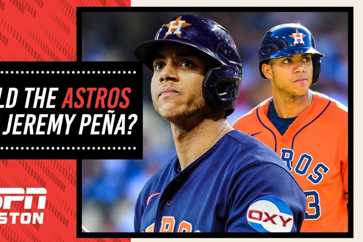 Why Jeremy Peña might be the Astros’ most valuable trade piece
