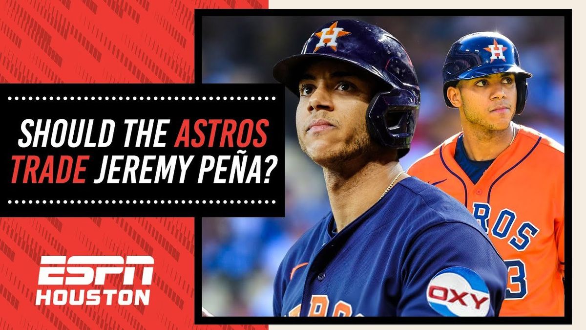 Why Jeremy Peña might be the Astros’ most valuable trade piece