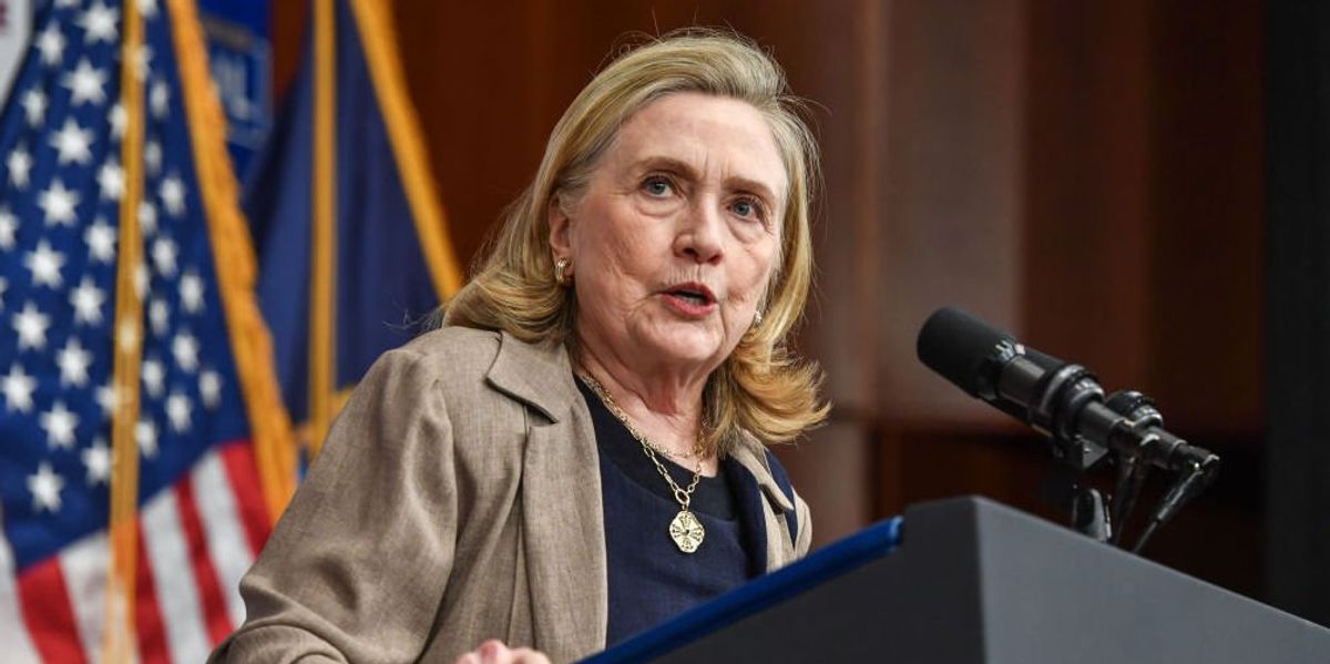 NextImg:Hillary Clinton literally blames Trump supporters for summer heat: 'Thank a MAGA Republican'