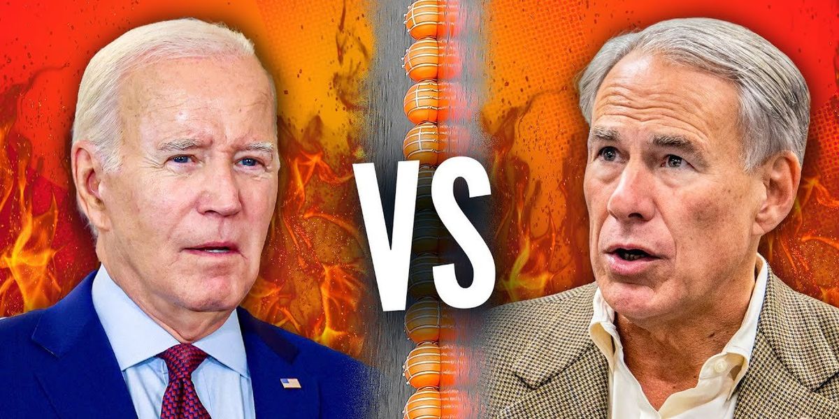NextImg:Standoff between the US gov't and Texas — Gov. Abbott: 'See You in Court!'