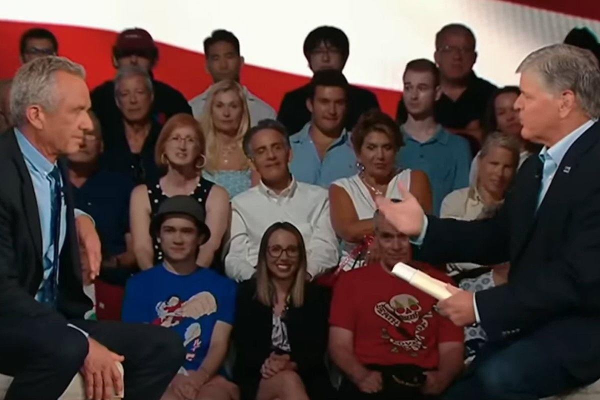 RFK Jr. and Sean Hannity
