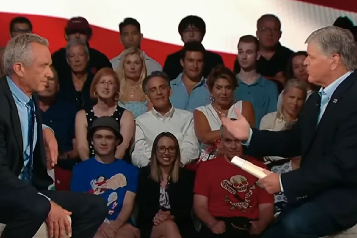 RFK Jr. and Sean Hannity